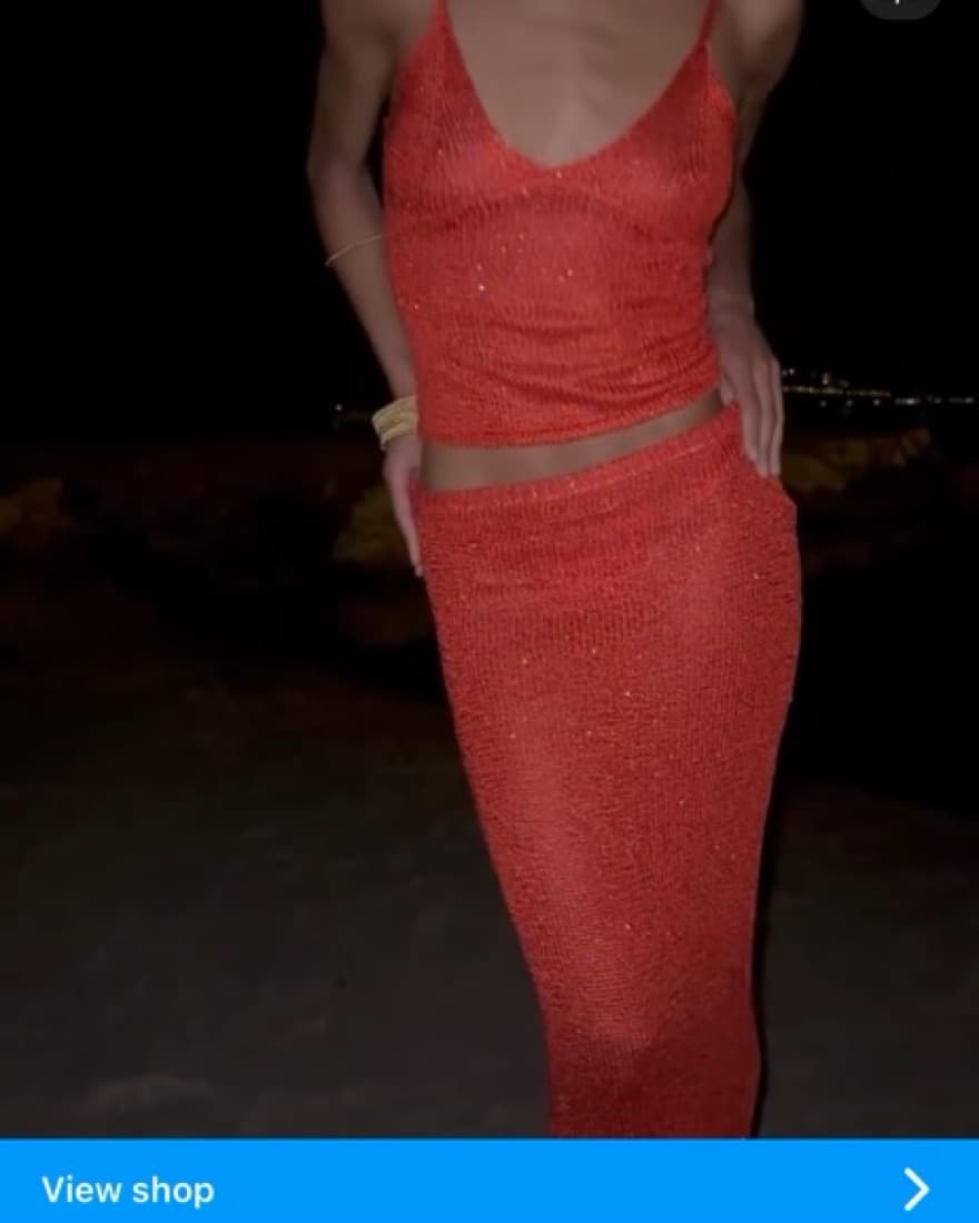 Asta Resort Rossa Carolina Skirt & Cami  - Image 5