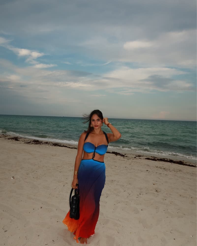 Casa iconica Sunset Goza Maxi Dress - Image 2
