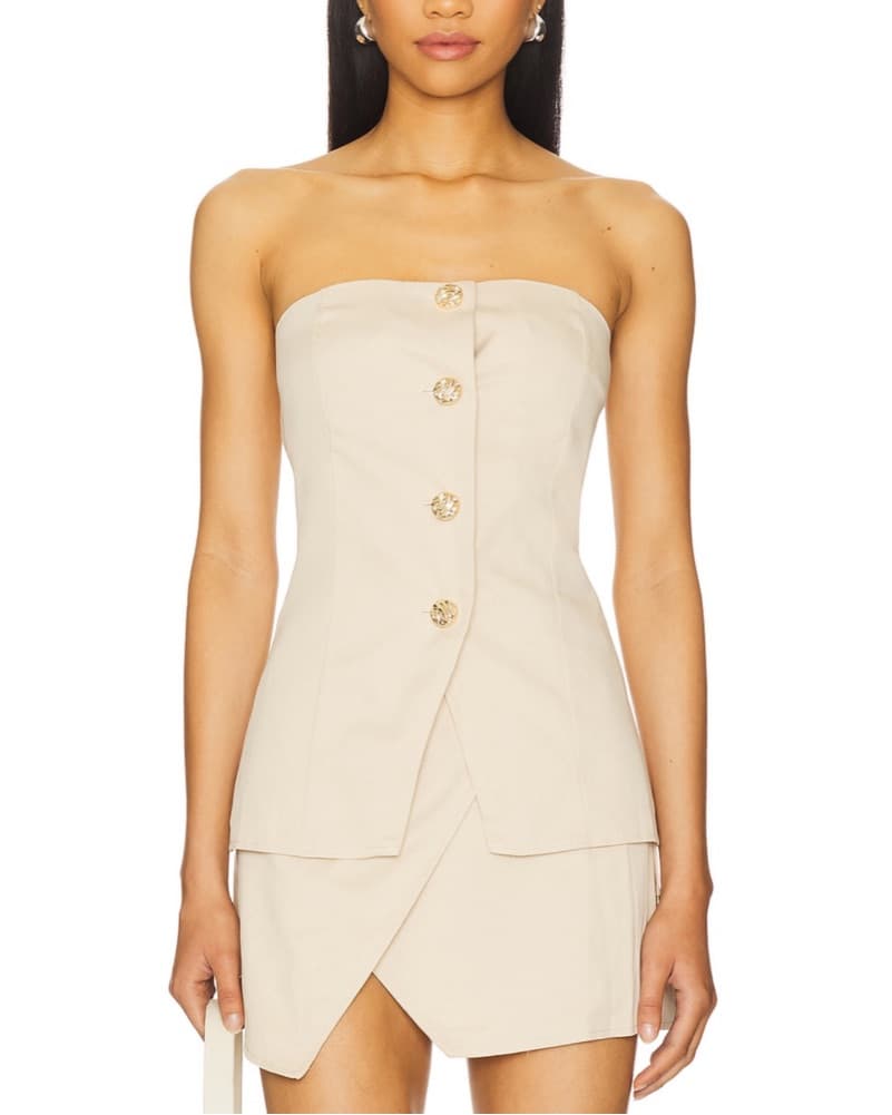 Emilie Strapless Top - Image 1
