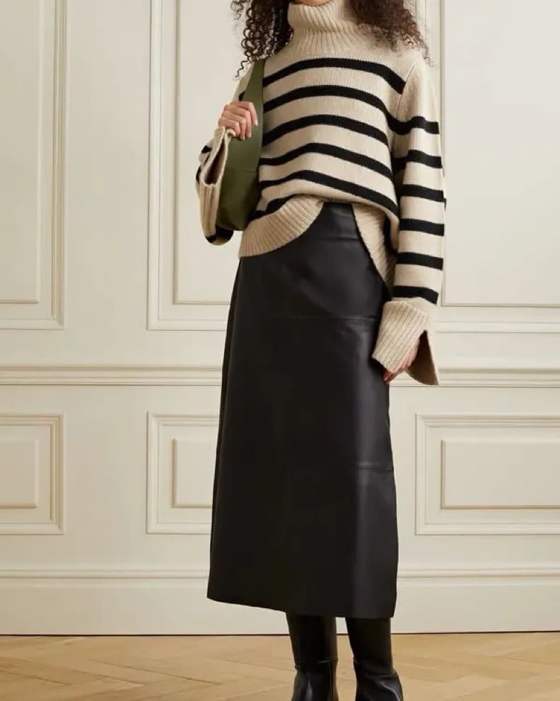 Khaite Marion Stripe Sweater - Image 1