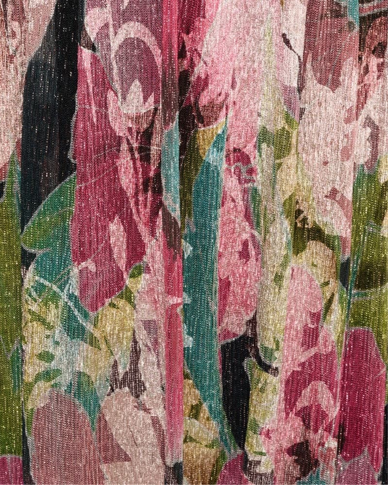 Vibrant Floral Midi Dress  - Image 4