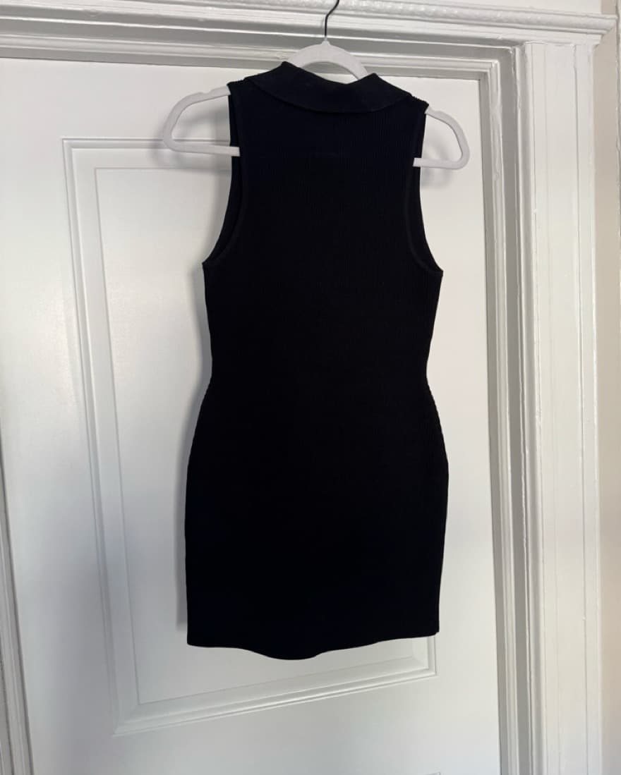 Aritzia babaton Sculpt Knit Polo Dress - Image 4