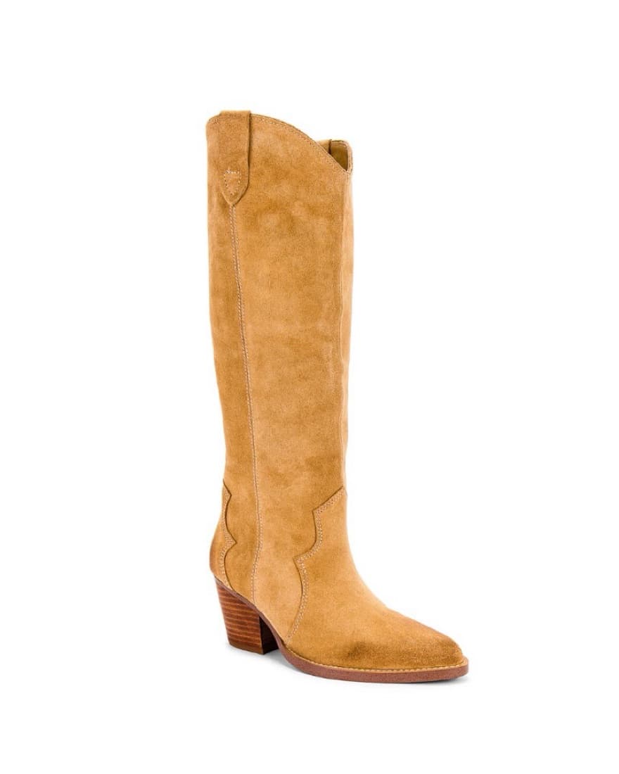 Presley Boot in Storm Cameo Suede - Image 2