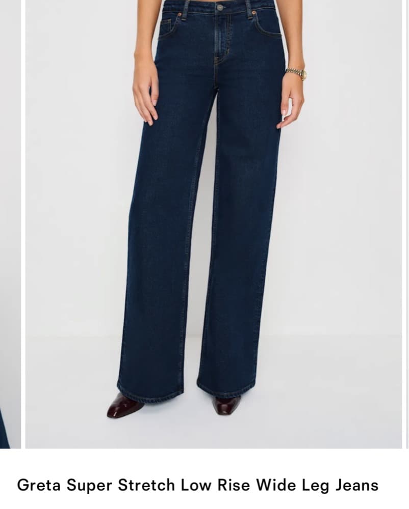 Reformation Low Rise Jeans Size 25 - Image 3