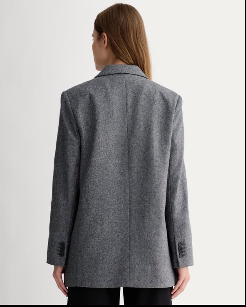 Everlane Oversized Wool Blazer - Image 3