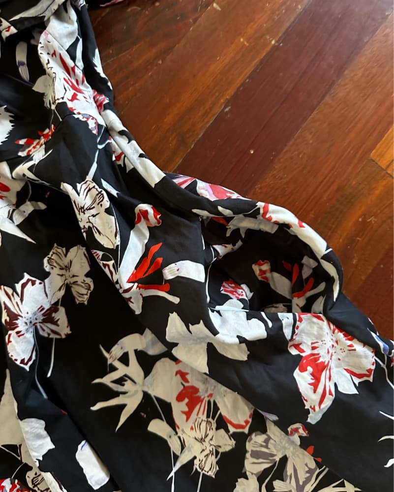 Vibrant Floral One-Shoulder Dress - Image 5