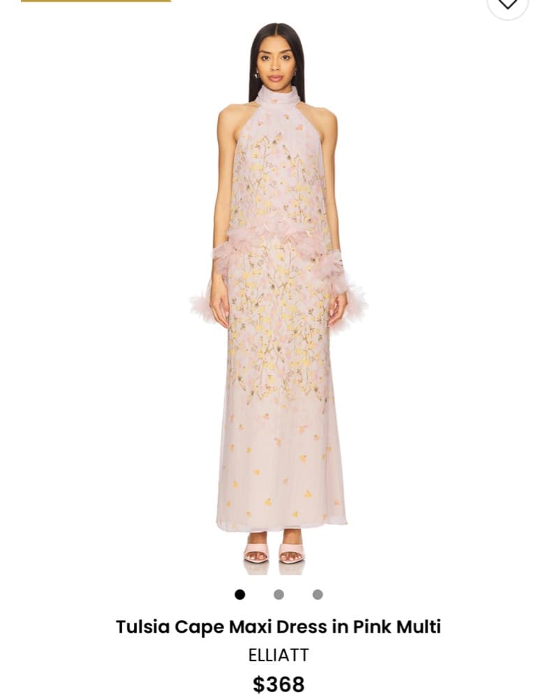 Elliat Tulsia Cape Dress  - Image 2