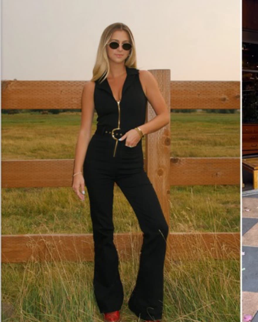 Show Me Your Mumu Denim Jumpsuit  - Image 1