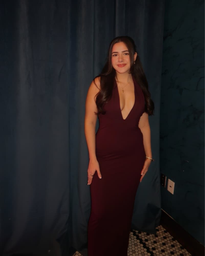 Naked Wardrobe Butter Plunge Maxi Dress  - Image 3