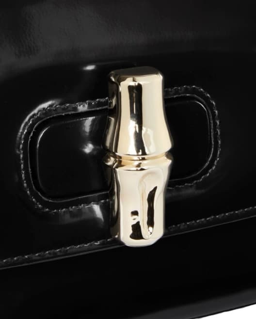 Gucci Bamboo E/W Clutch - Black - Image 3