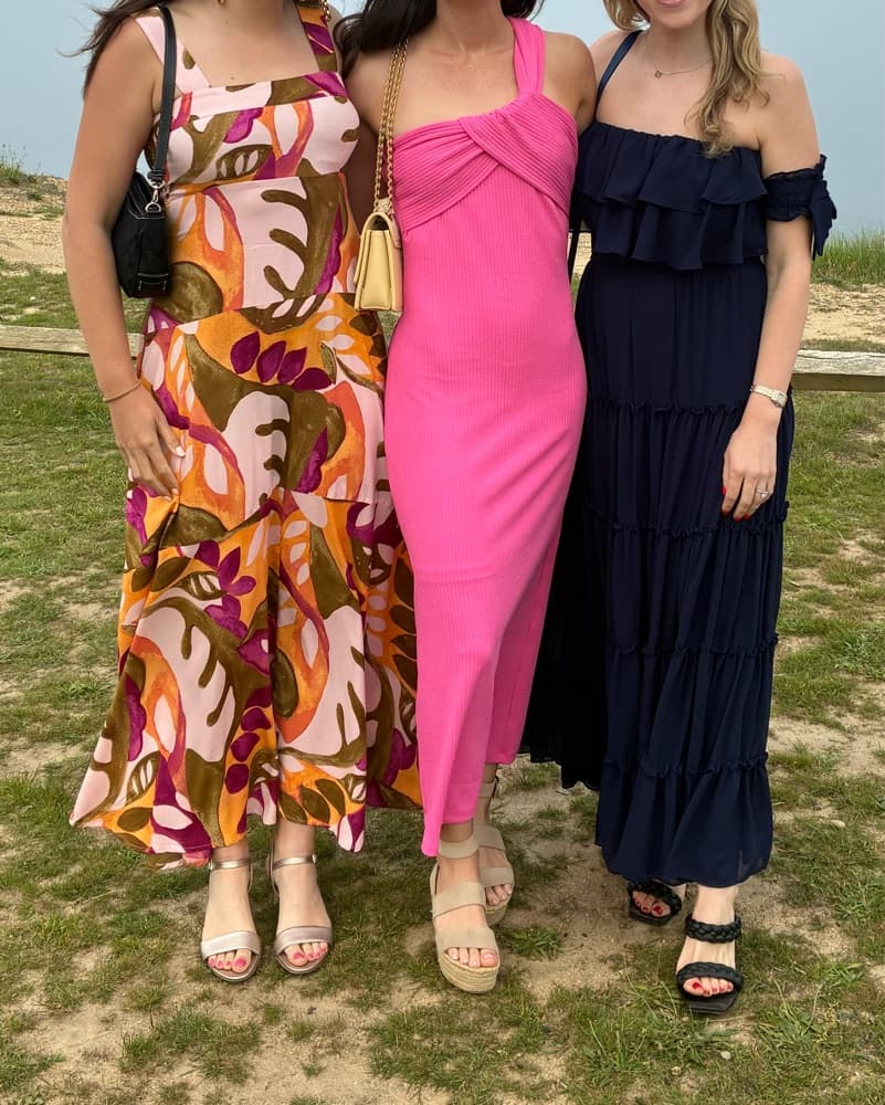 Anthropologie Hot Pink Twist Dress - Image 2
