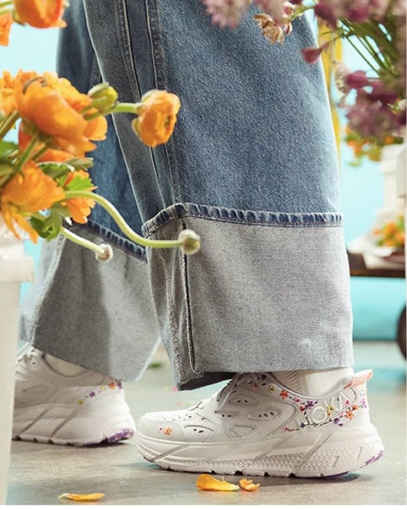 Floral Hoka Running Sneakers  - Image 3