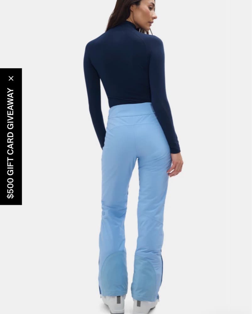 Halfdays Blue Belted Jacket & Ski Pants - Image 3