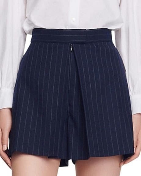 Sandro Pinstripe Shorts Suit - Image 4