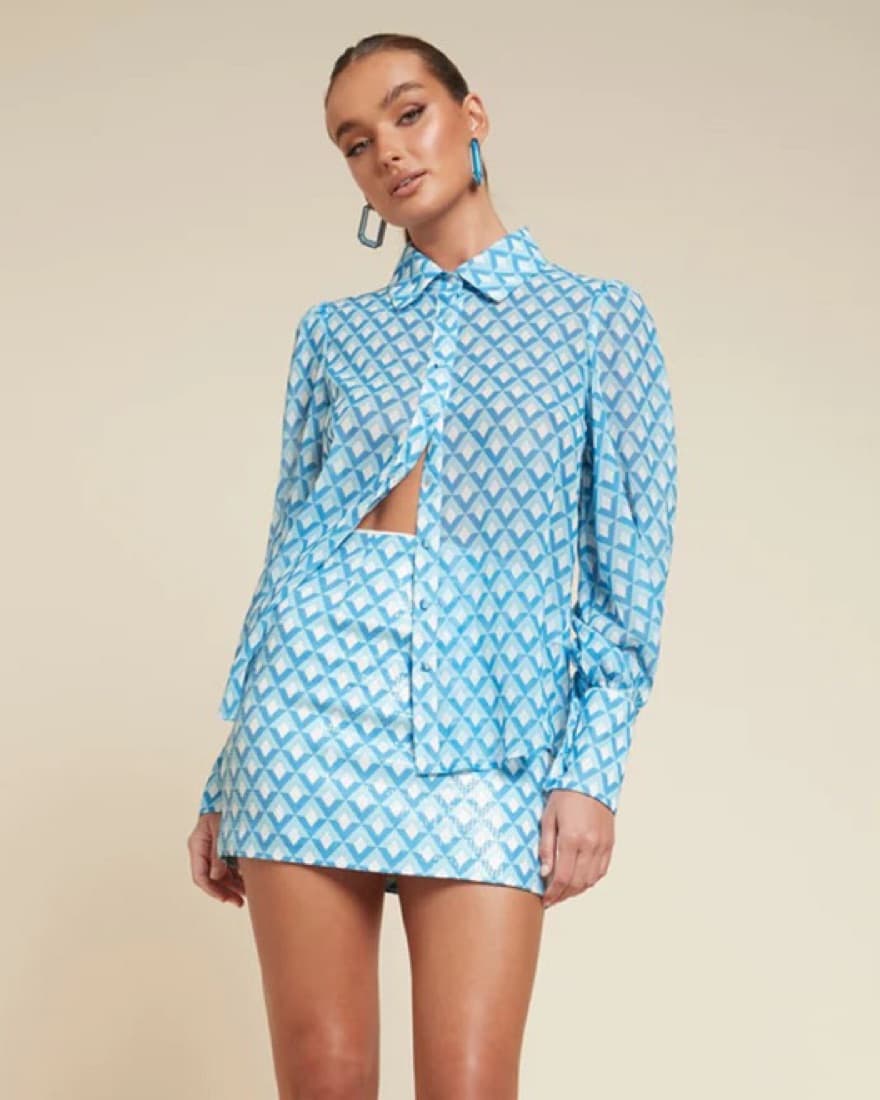 Runaway the Label Skirt And Button Up - Image 2