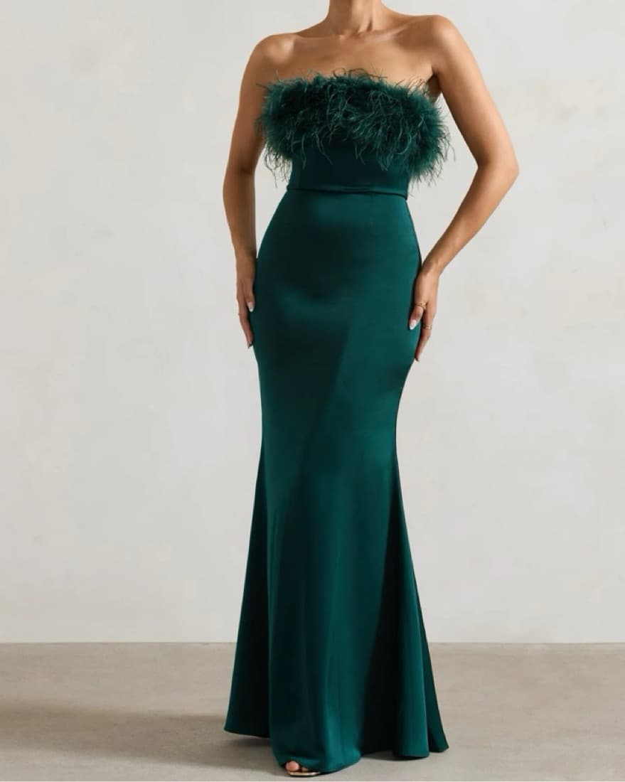 Club L London Dress For It Green Dress - Image 1