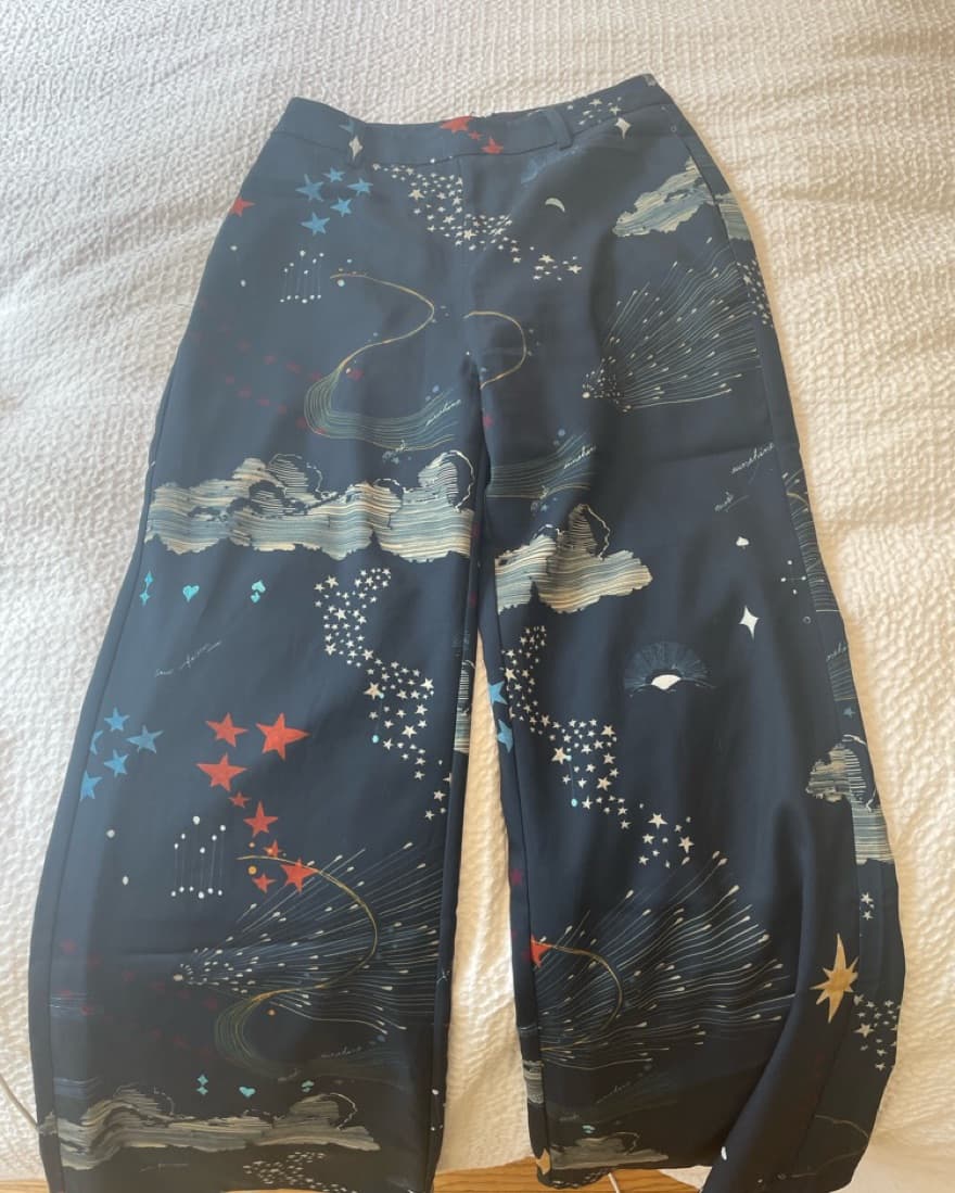 Navy Blue Galaxy Pants - Image 2