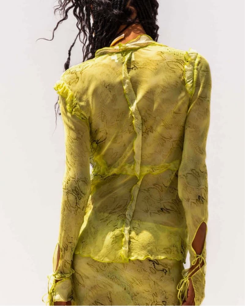 Rat & Boa Cobra blouse - Image 3