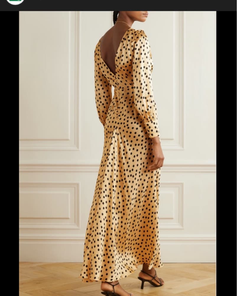Rixo Polka Dot Dress - Image 2