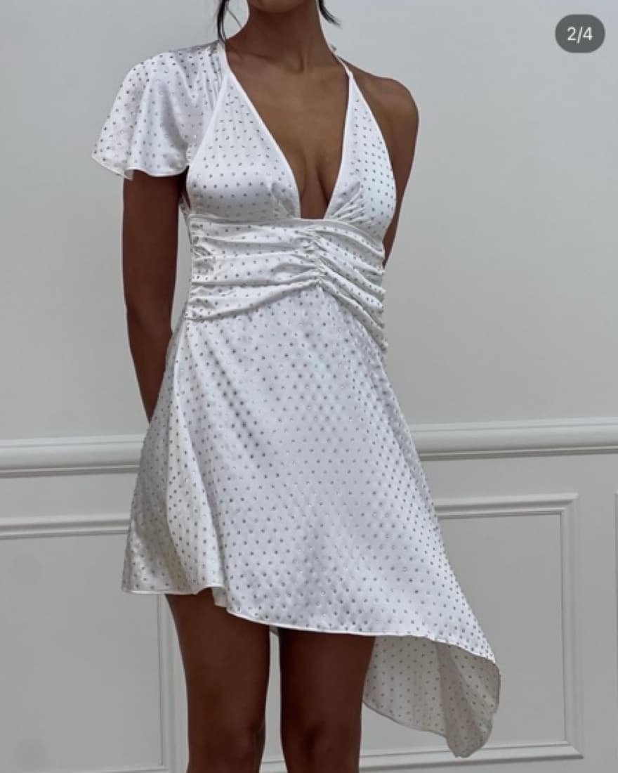 WeWoreWhat Crysta Asymmetrical Dress - Image 1