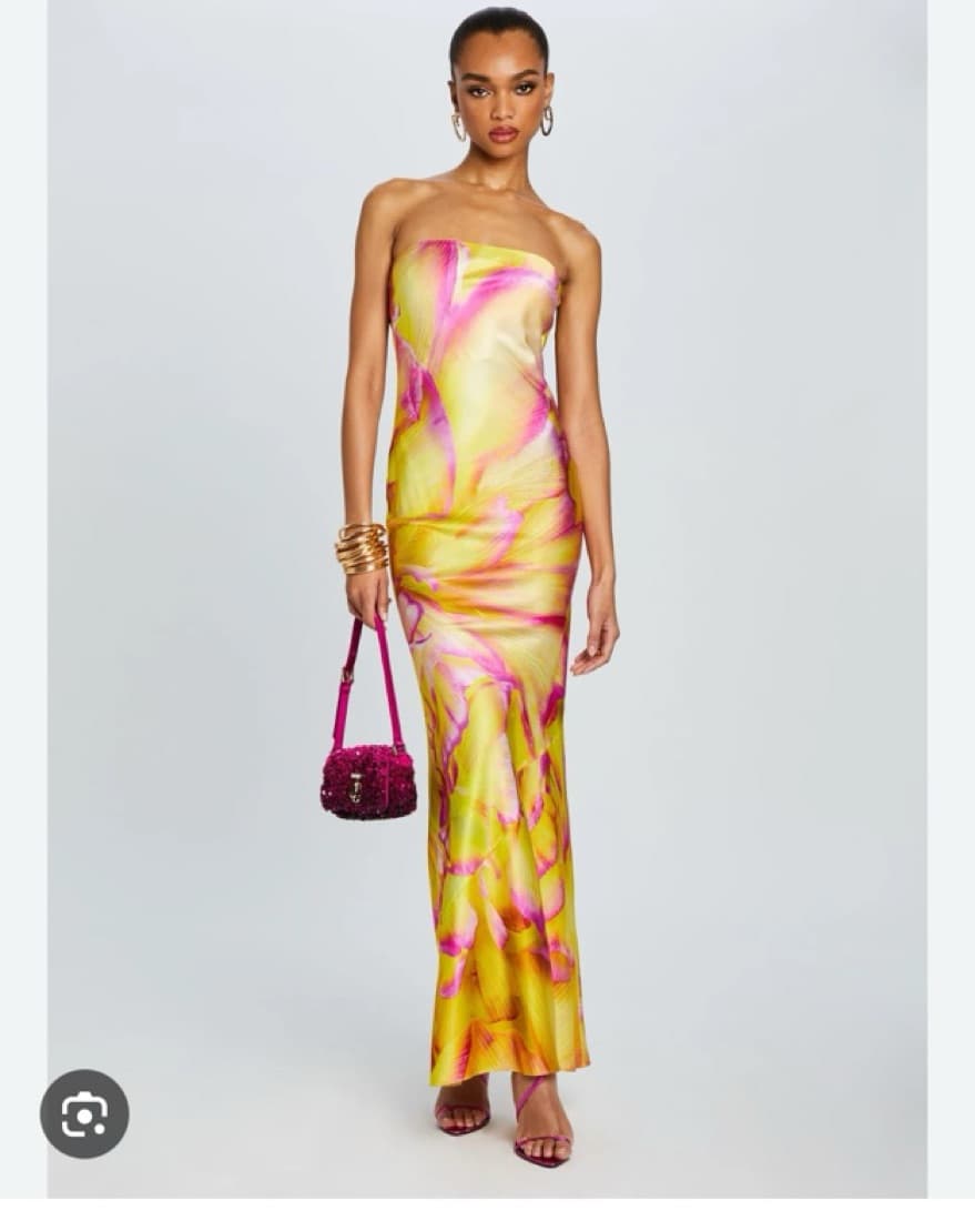 Retrofette Silk Dress - Image 1
