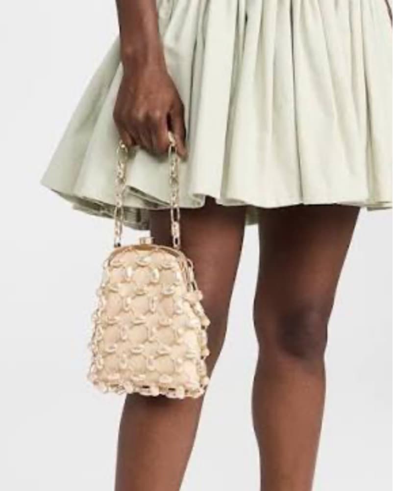 Cult Gaia Brielle Pearl Wristlet Bag - Image 2