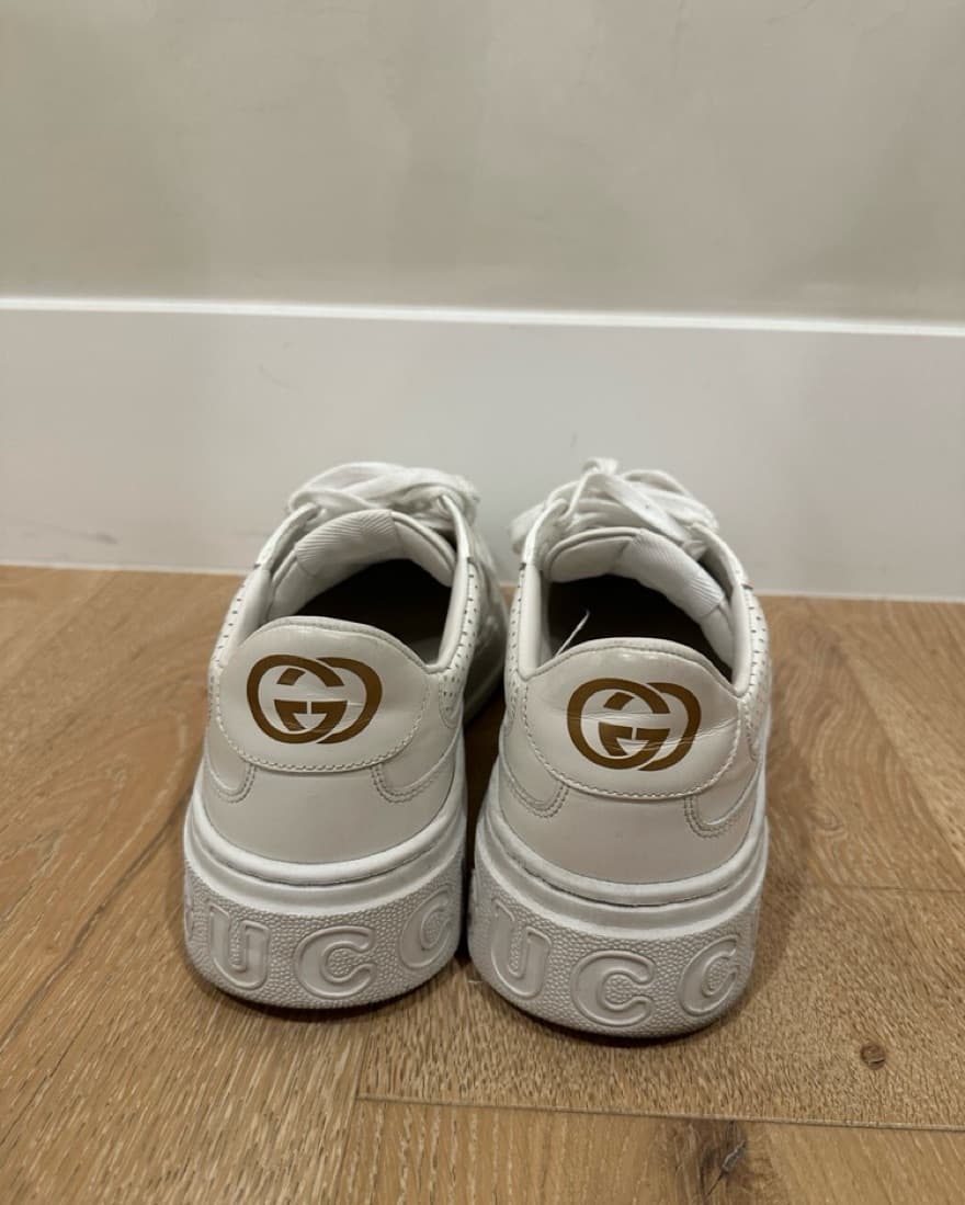 Gucci GG Embosed Sneaker - Image 4