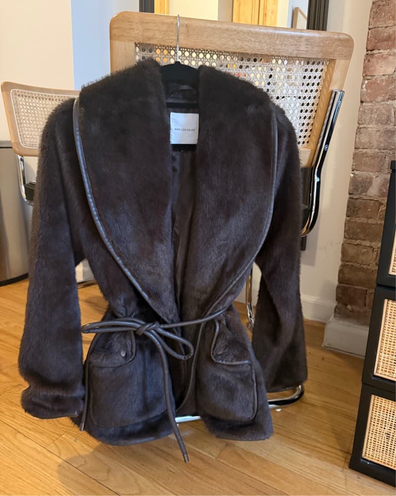 Avec Les Filles Faux Fur Jacket - Image 2