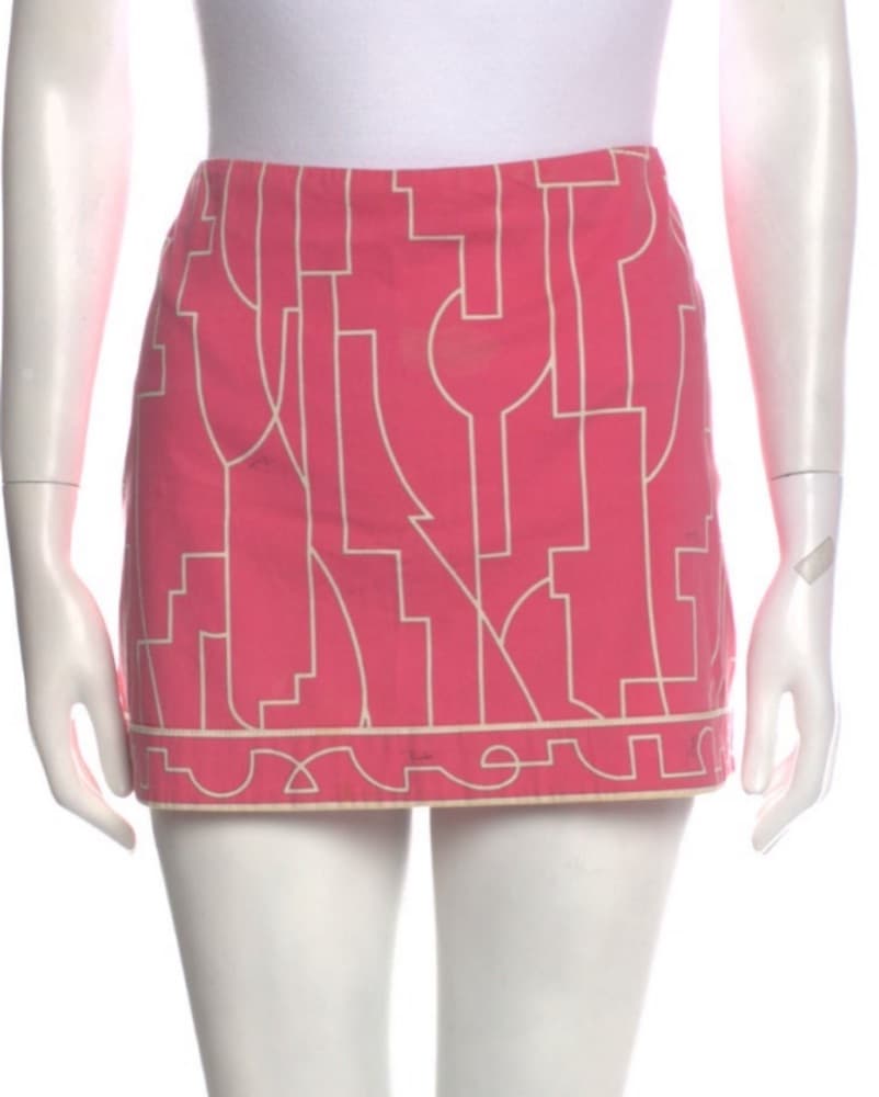 Pucci Pink Mini Skirt  - Image 2