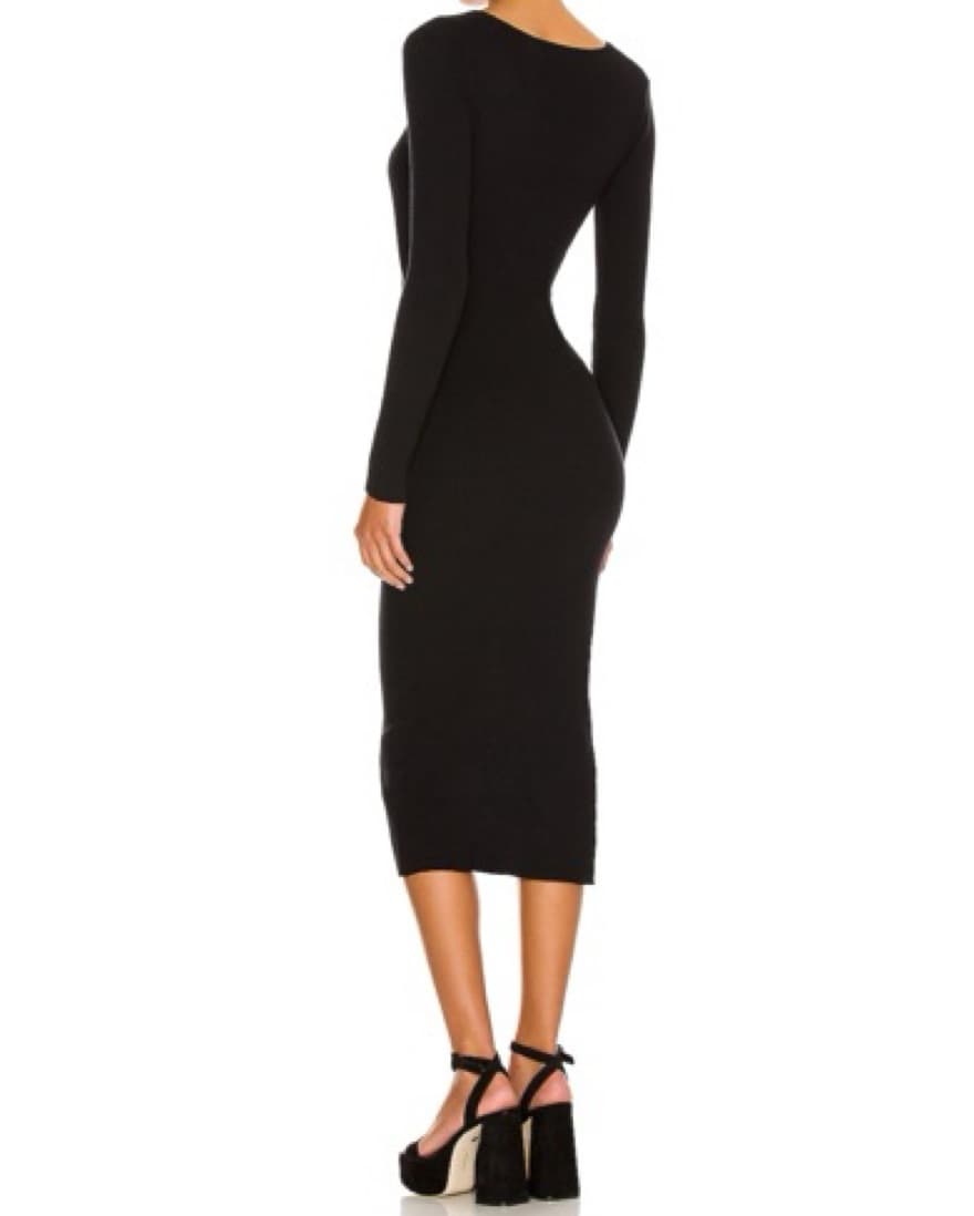 Revolve Knit Cut Out Dress - Image 3