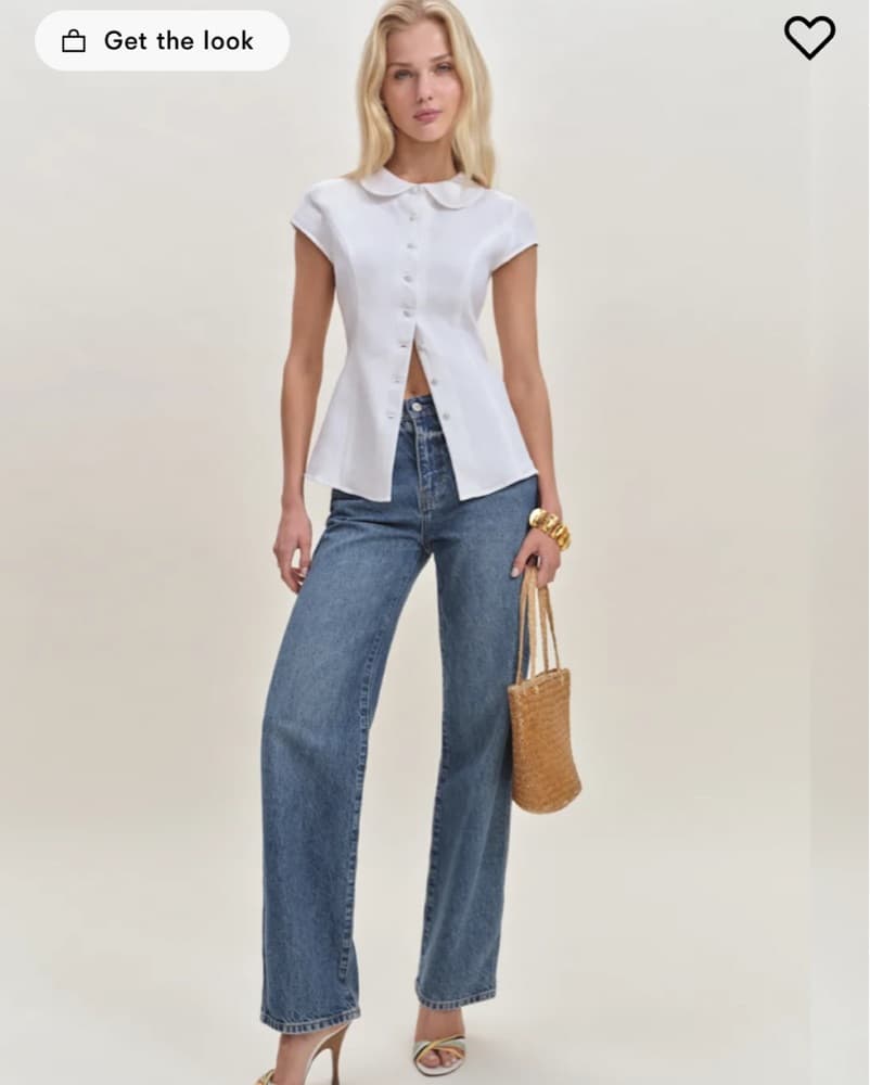 Reformarion Molly Linen Shirt - Image 1