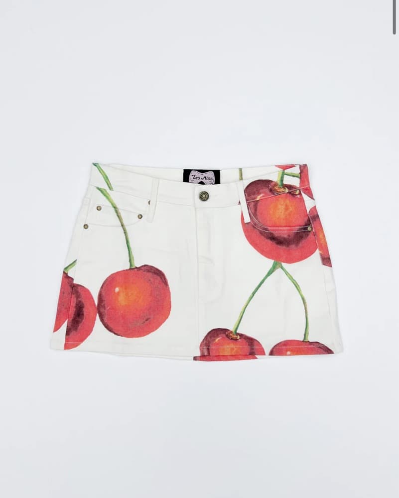 Lisa Says Gah Cherry Skirt  - Image 2