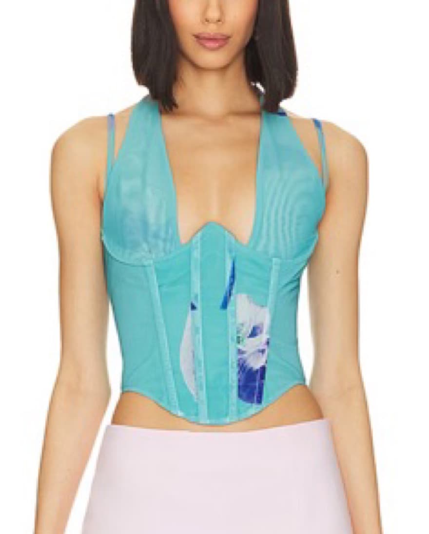 Blue Miaou Talia Corset  - Image 1