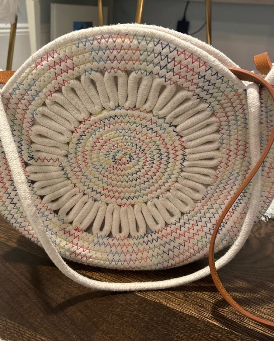 Multi Color Woven Bag - Image 2