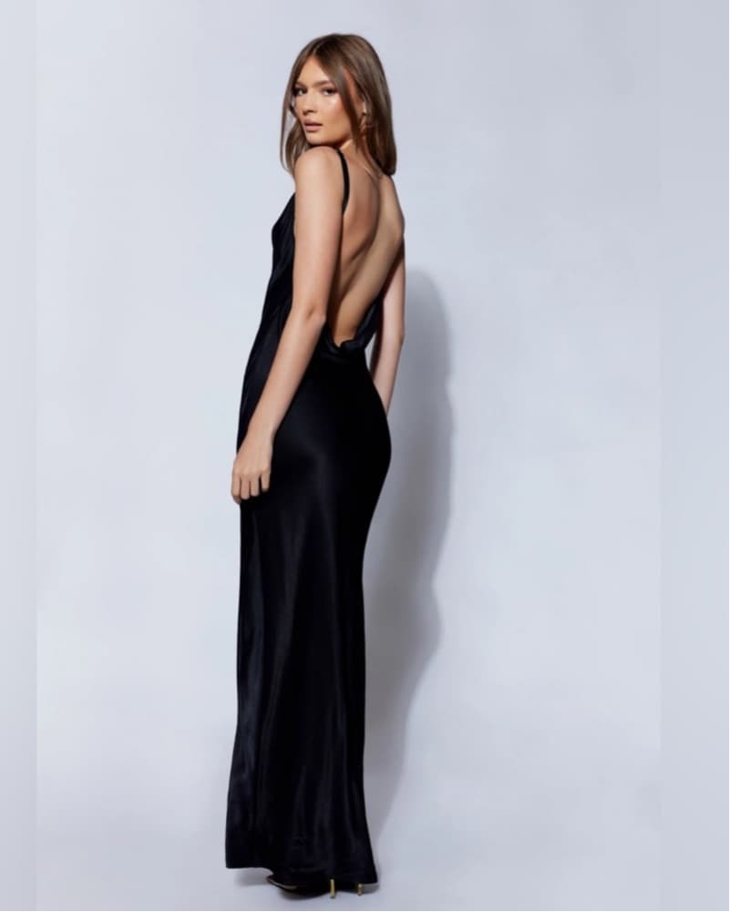 Meshki Jade Backless Maxi Gown - Image 4