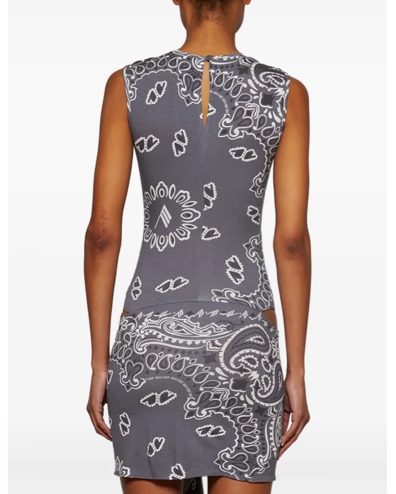 The Attico Paisley Dress - Image 5