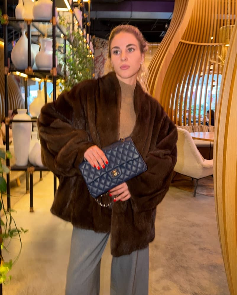 Vintage Mink Fur Jacket  - Image 3