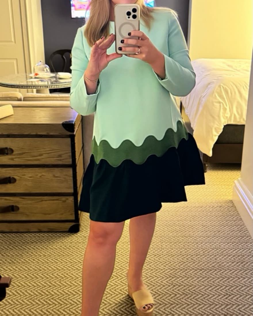 Tuckernuck Wave Mini Dress - Image 1