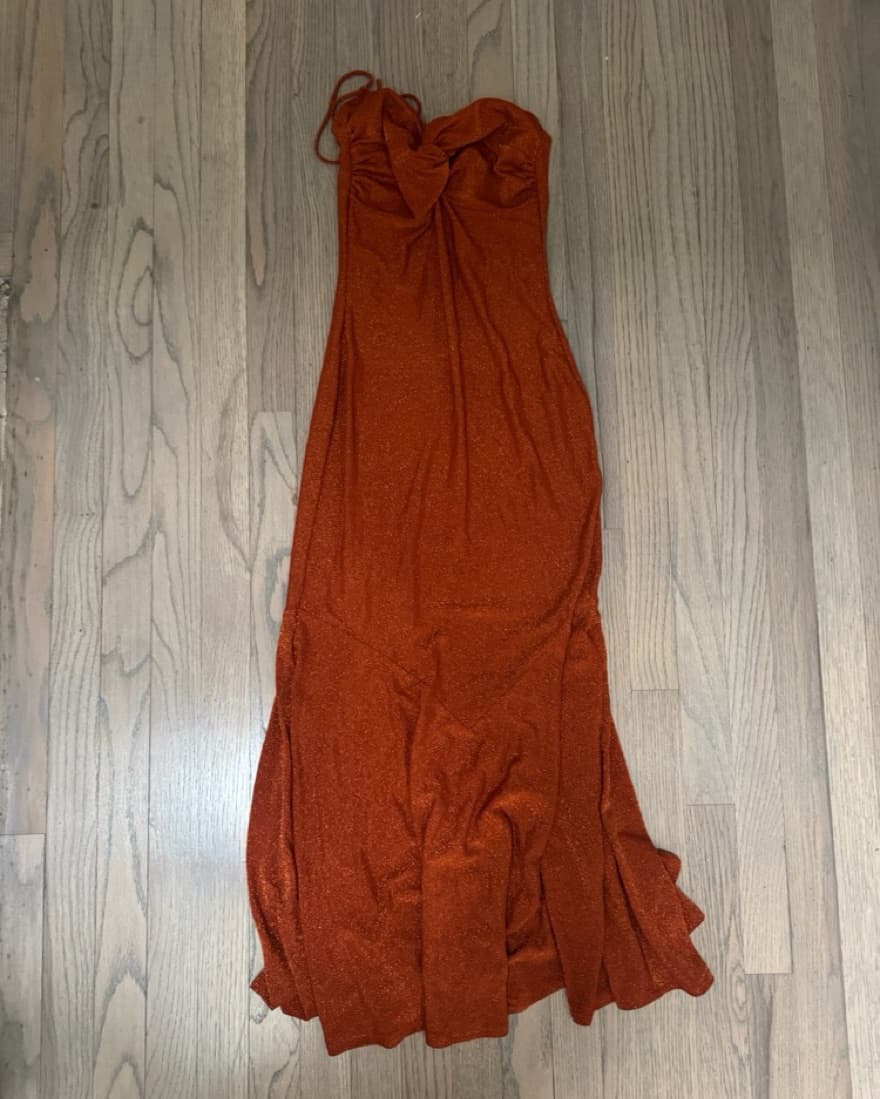 Adoore - Orange Twist Maxi Dress - Image 2