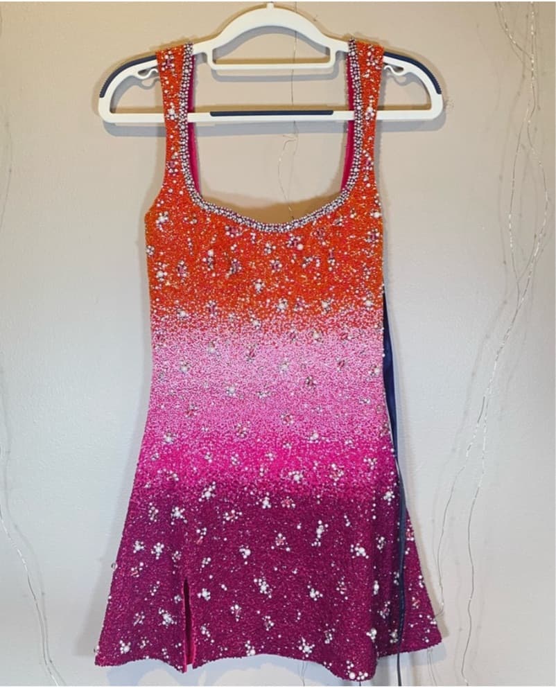 Clio Peppiatt Sunset Gradient Dress - Image 4