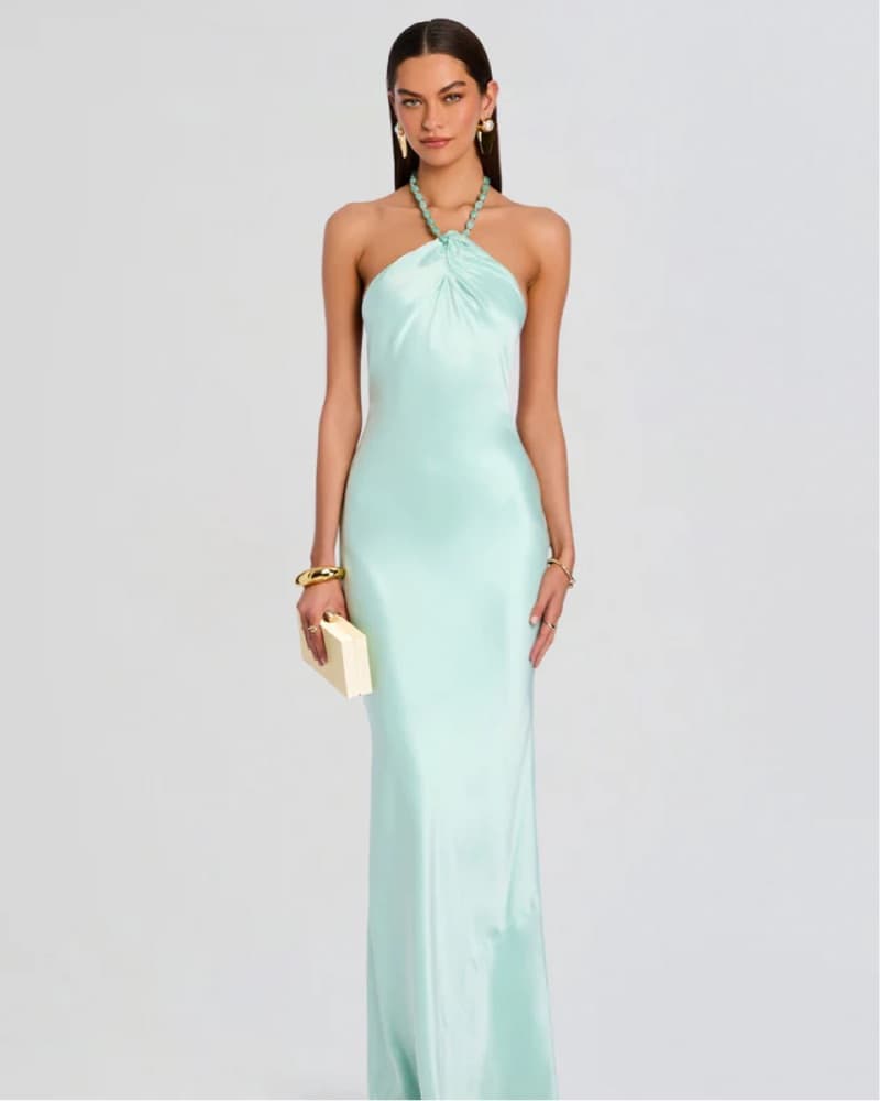 Retrofete Anat Dress Eucalyptus - Image 1