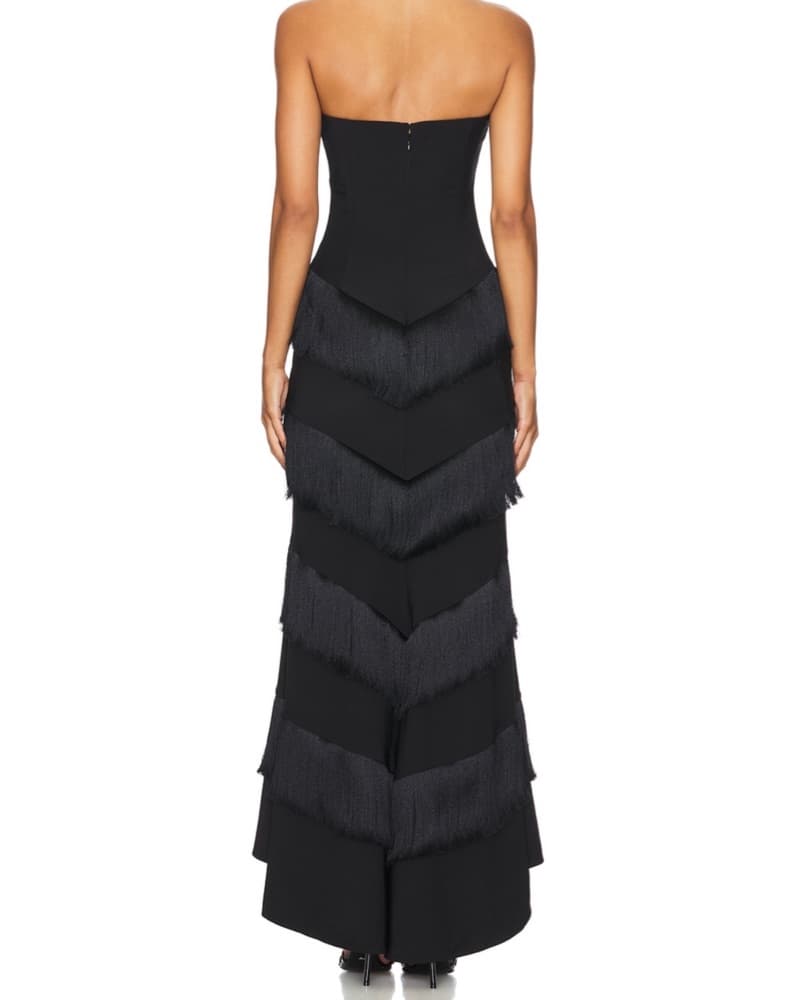 Hera Fringe Maxi Dress  - Image 2