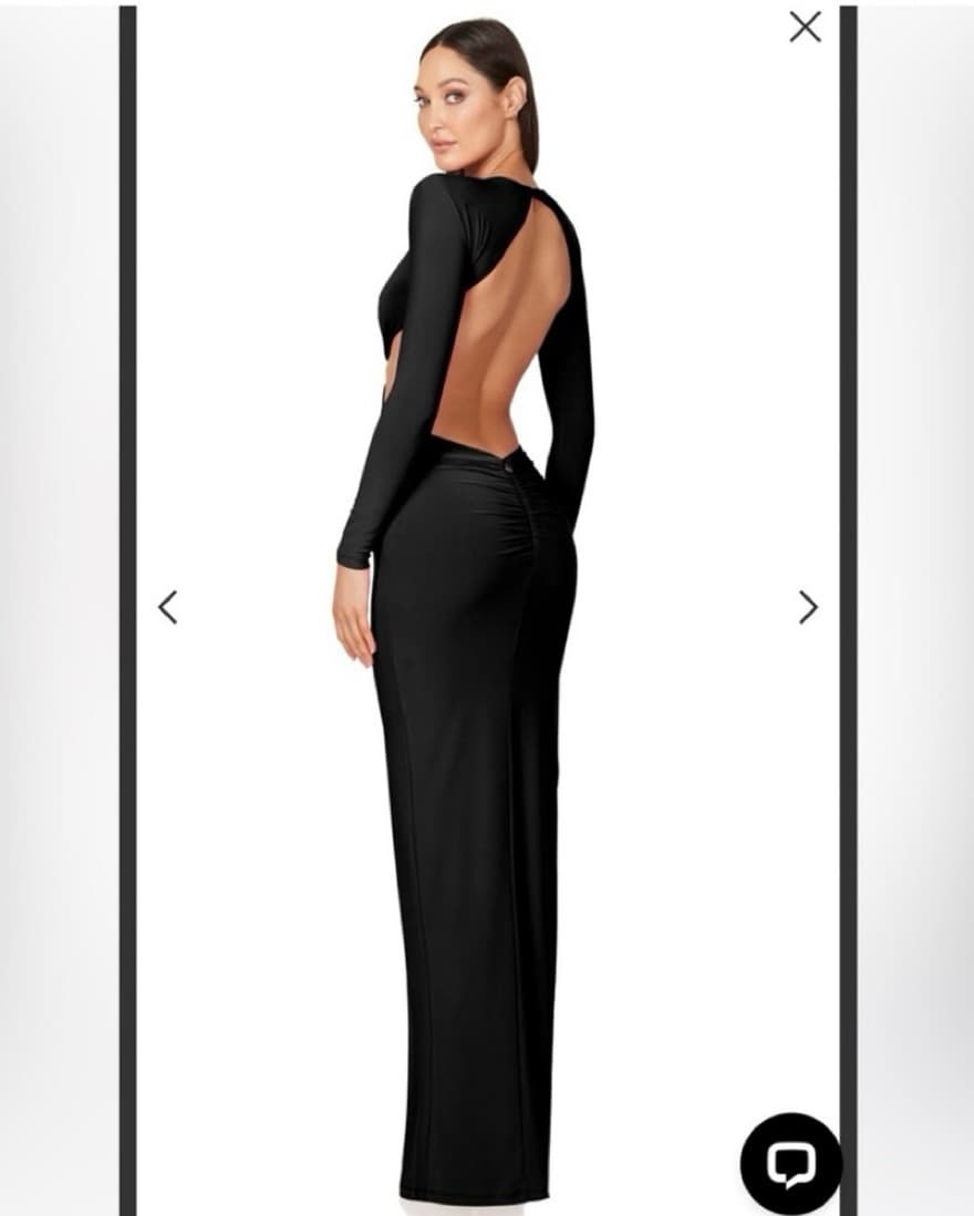 Nookie Black Jewel Dress - Image 2