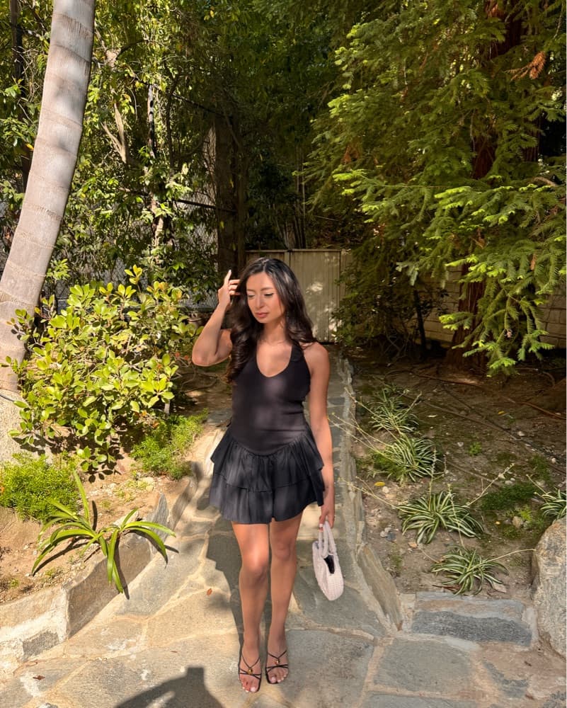 Chic Black Halter dress - Image 2