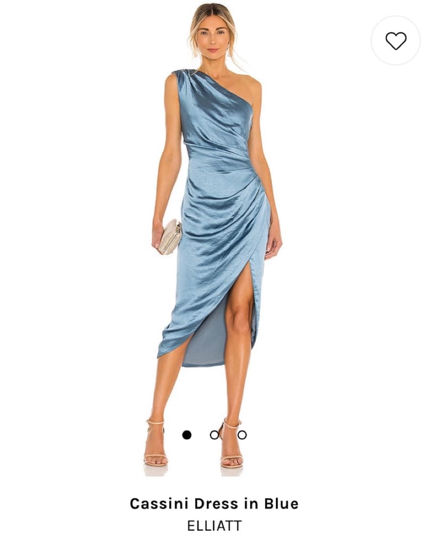 Revolve Elliott Cassini Dress In Blue - Image 4