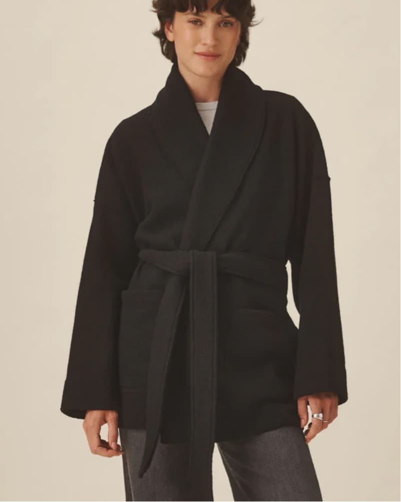 Buck Mason Wool Wrap Jacket - Image 2