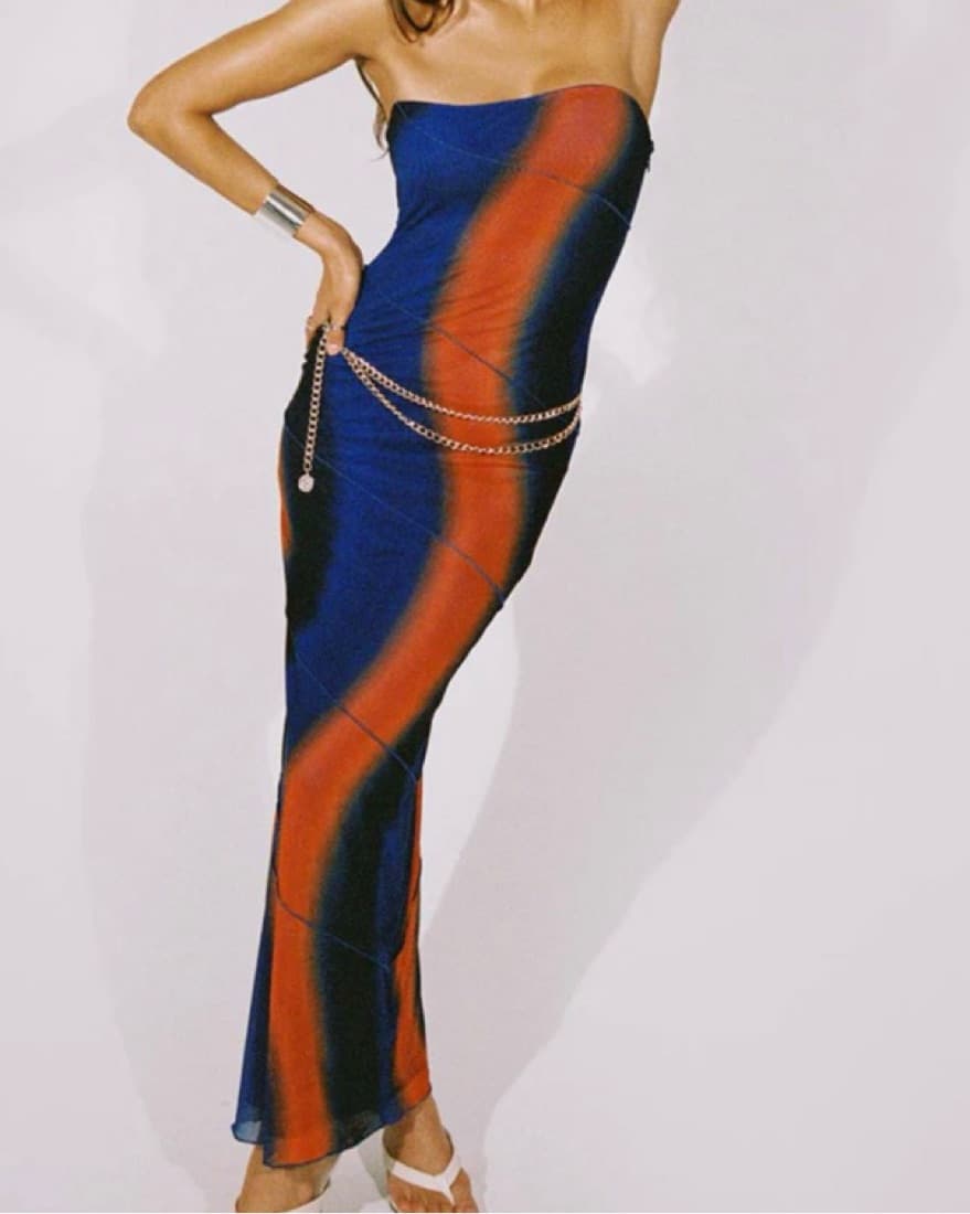 Luela Maxi Dress Multi - Image 3