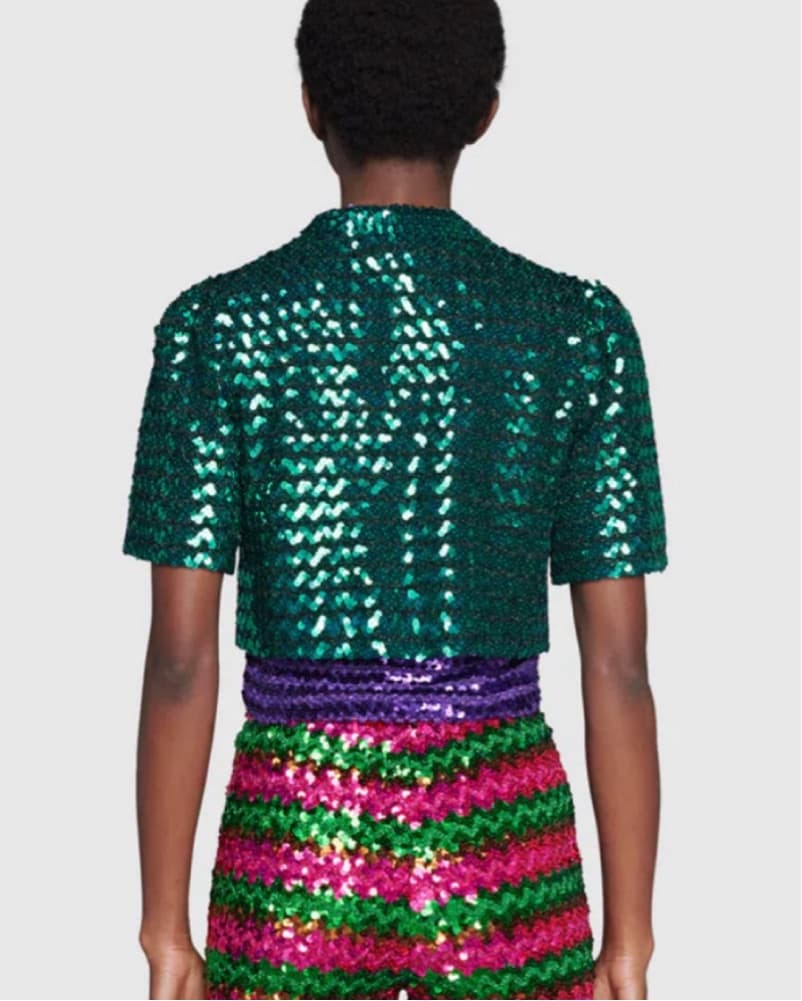 Gucci Sequin Bolero - Image 2