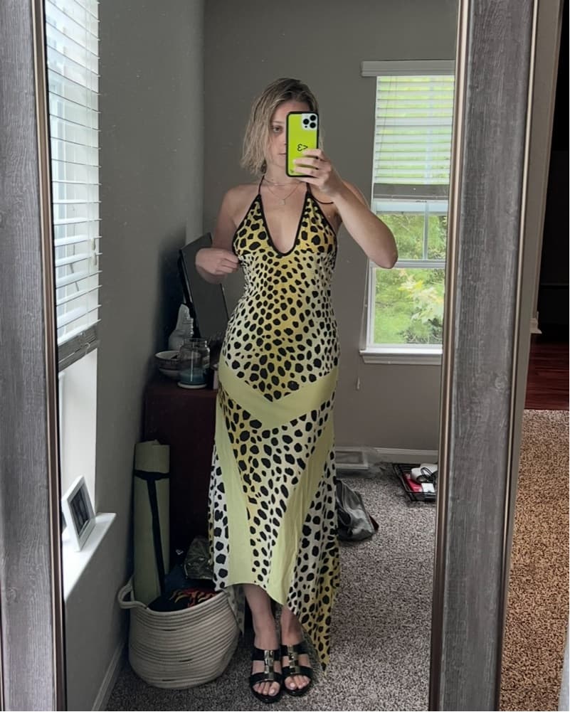 Leopard Cavalli Dress - Image 2
