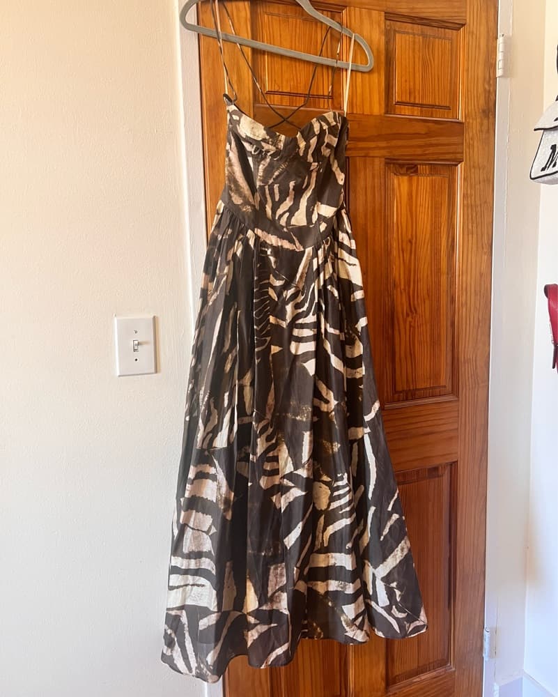 Corset Bardot Maxi Dress - Image 2